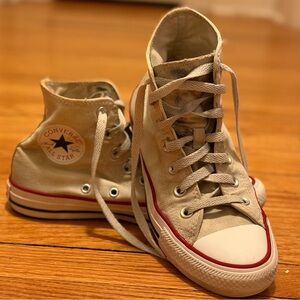 Converse All-Star high tops.
